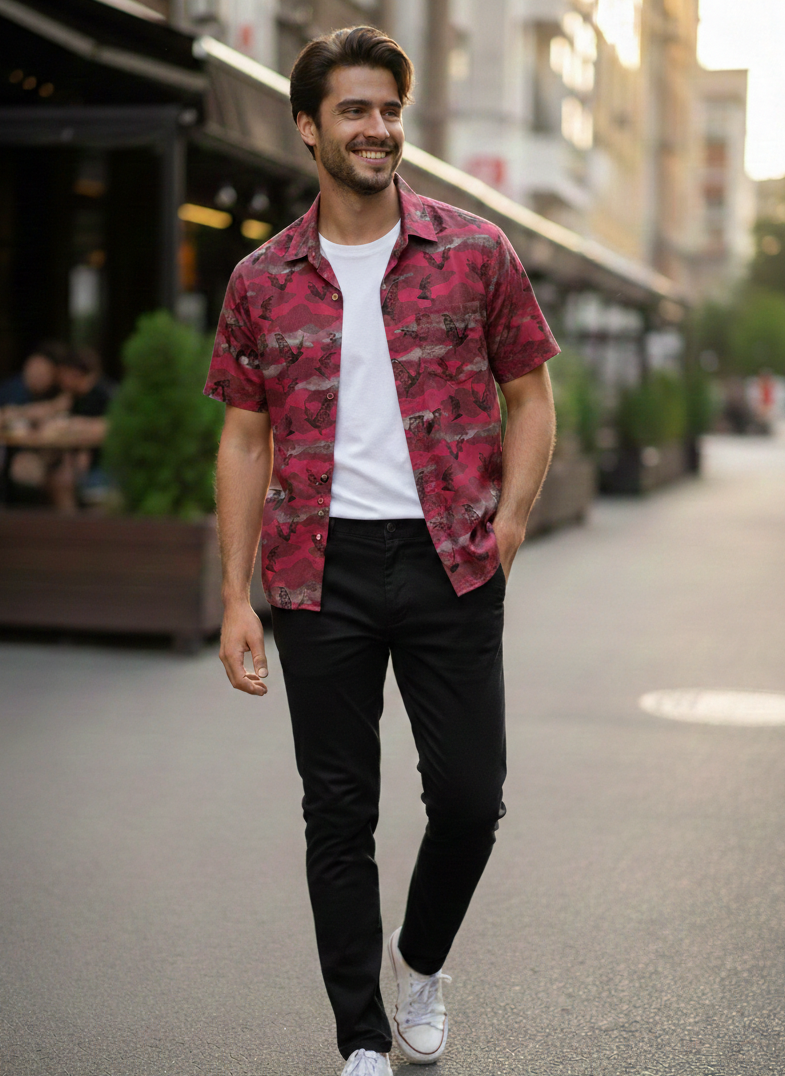 Esperry Men EM-F004 manga corta