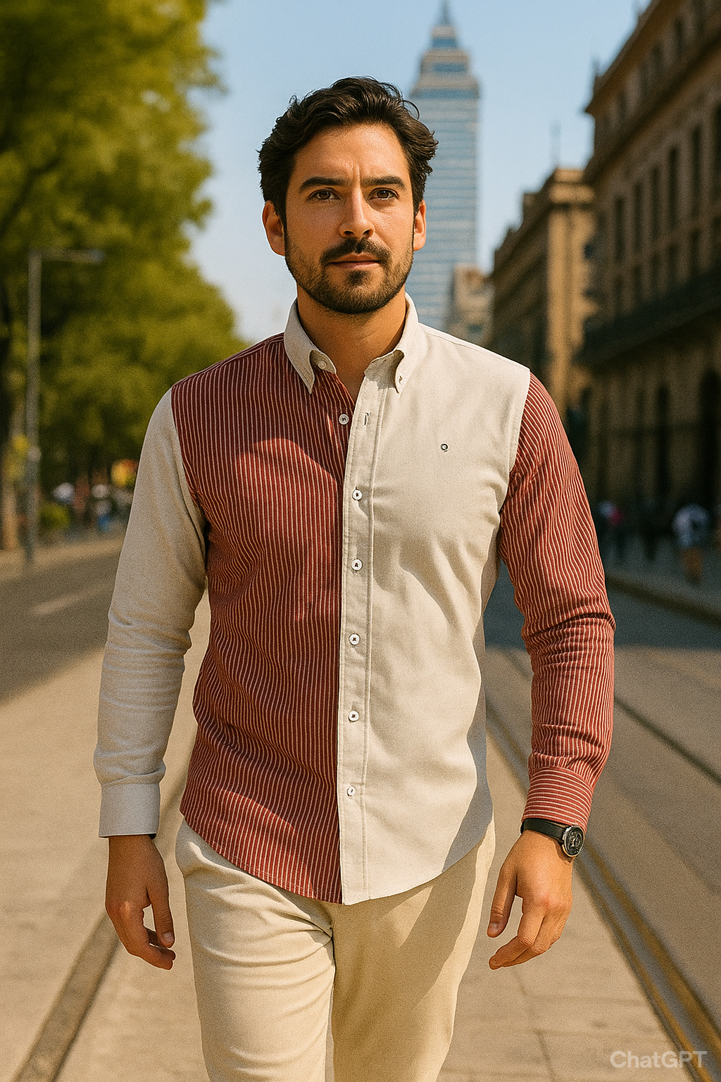 Balthus Combinada COR- 019L arena/rayas