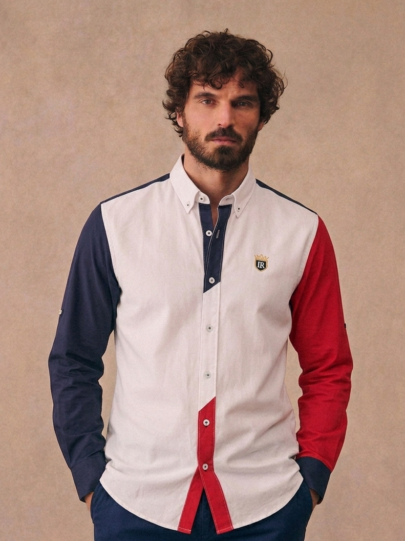 La Real BLO- 004 Bca/ a tricolor