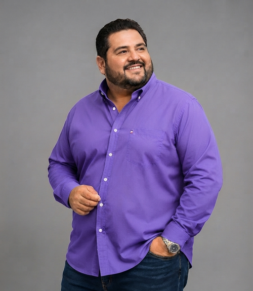 Camisa extra manga larga