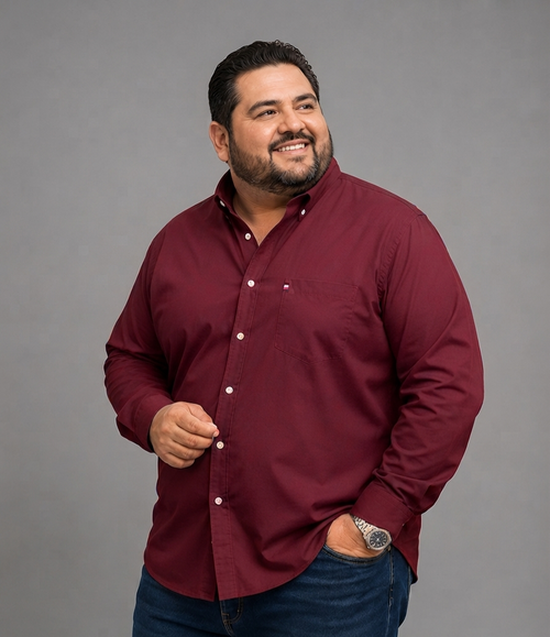 Camisa extra manga larga